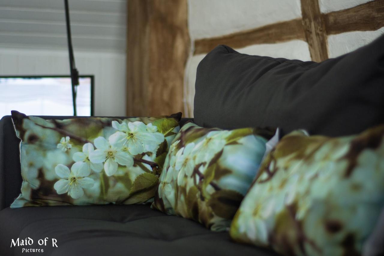 Hof Vierzehnender Im Hohen Venn - 70Qm Fachwerk-Studio - Grosses Wohn-Schlafzimmer Mit Dachterrasse Und Kaminofen - Separate Kueche - Perfekt Fuer Paare - Monschau - Eifel - Hunde Willkommen - Islandpferde Екстер'єр фото