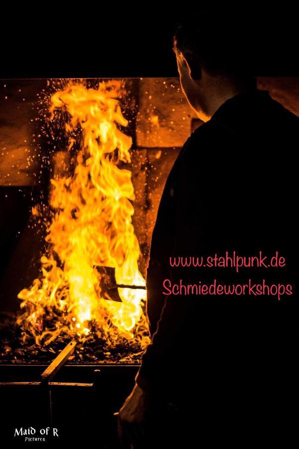 Hof Vierzehnender Im Hohen Venn - 70Qm Fachwerk-Studio - Grosses Wohn-Schlafzimmer Mit Dachterrasse Und Kaminofen - Separate Kueche - Perfekt Fuer Paare - Monschau - Eifel - Hunde Willkommen - Islandpferde Екстер'єр фото